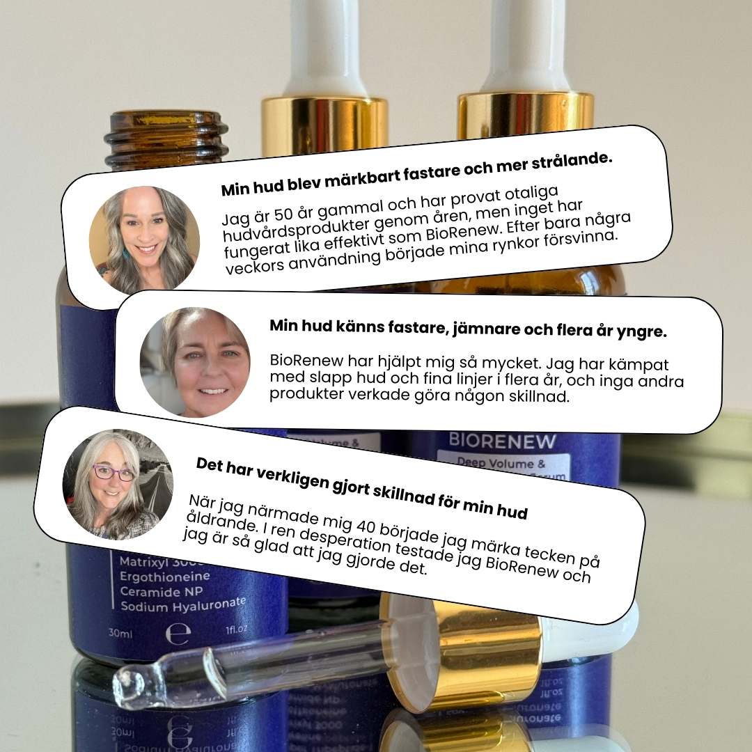 3x BioRenew Serums
