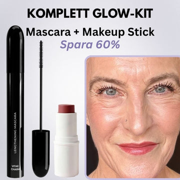 Pro-age Mascara + Rouge och läppstift för vuxen hud